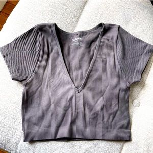 Garage ribbed crop top size XS